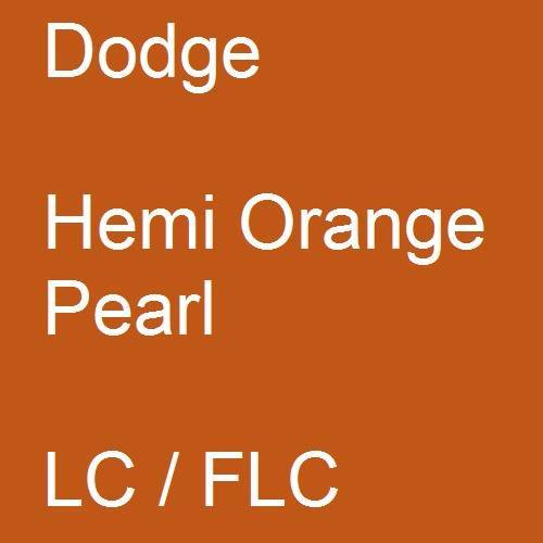 Dodge, Hemi Orange Pearl, LC / FLC.